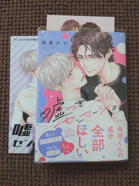 【中古BLコミック】鳩屋タマ*嘘つきセンセーション(アニメイト限定セット)※即購入不可