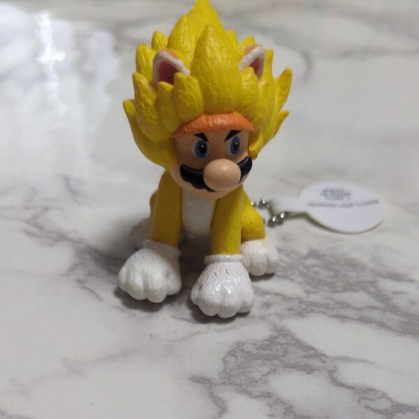 スーパーマリオ3Dワールド マスコットキーチェーン ギカネコマリオ