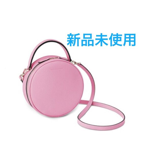 新品未使用 ボナベンチュラ bonaventura ルナバッグ ハンドバッグ タフィーピンク ショルダーバッグ 2WAY 春 夏