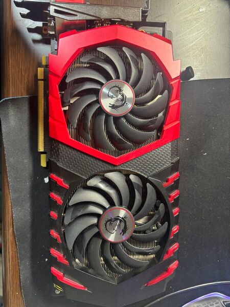 GeForce GTX GTX1060 6G msi GAMING X グラフィックボード 動作日訳ありジャンク