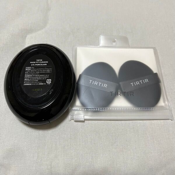 TIRTIR MASK FIT CUSHION 17C PORCELAIN パフセット