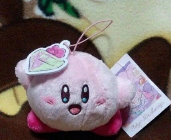プライズ景品 新品タグ付き星のカービィぬいぐるみKirby×Dy.MORICKY マスコットPopPalette~えがお