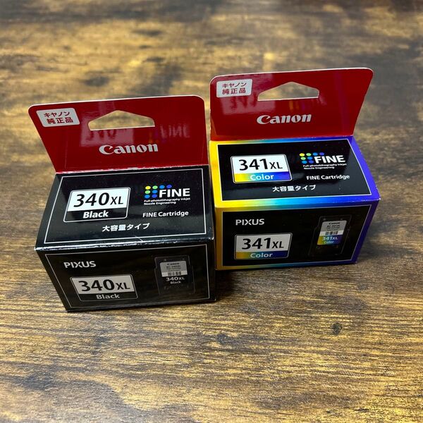 Canon インクカートリッジBC-340XL、BC-341XL