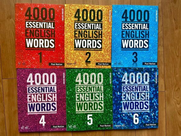 新品4000 Essential English Wordsシリーズ6冊