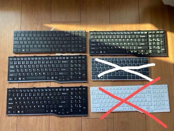 ノートパソコンキーボードまとめ 4点
