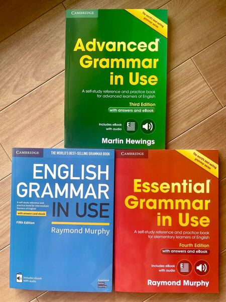 Cambridge ENGLISH GRAMMAR IN USE 3冊 解答付