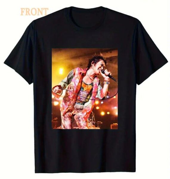 新品未使用!/忌野清志郎!ロックミュージックス記念Tシャツ/ブラック/メンズXL