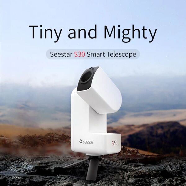 ZWO Seestar S30 (オールインワン経緯台) スマート望遠鏡 未開封 ホワイト(1台のみ)