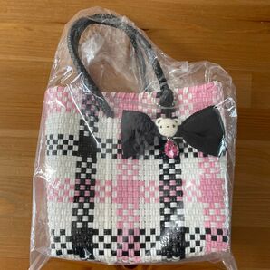 【新品】ファミリア メルカドバッグ ピンク