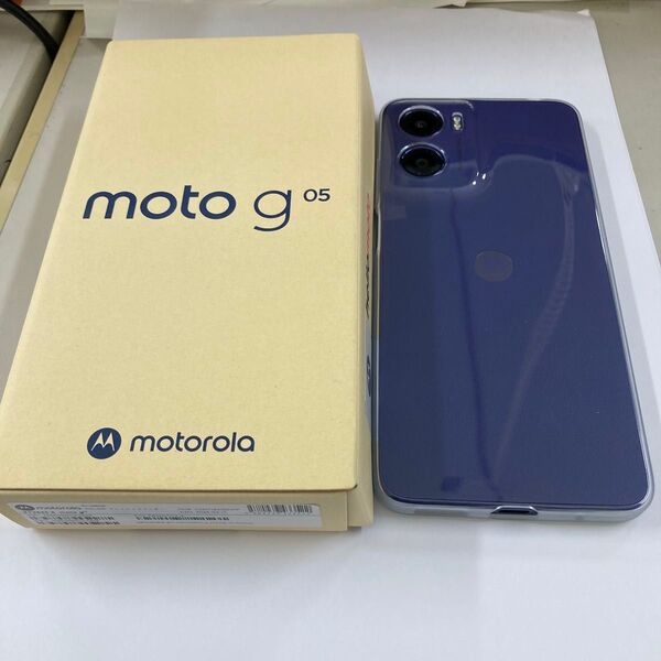 【2025年モデル】moto g05 6.7インチ メモリー8GB ストレージ128GB フレッシュラベンダー SIMフリー