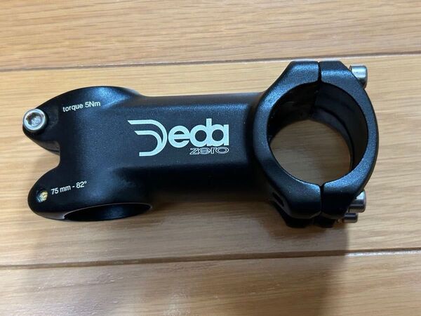 Deda Zero ステム 75mm -82° ブラック