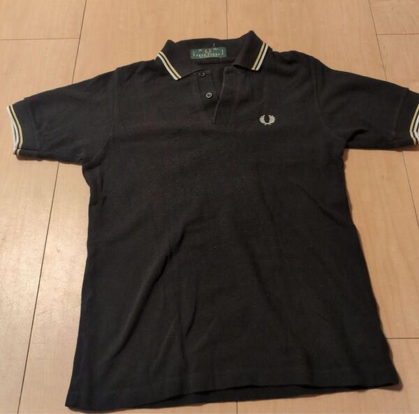 フレッドペリー ポロシャツ Mサイズ FRED PERRY 半袖 ブラック