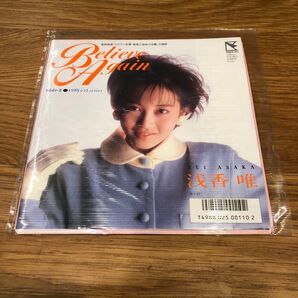 浅香唯 / Believe Again レコード