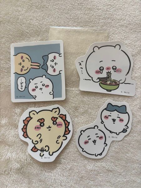 ちいかわ ステッカー セット ハチワレ うさぎ シーサー