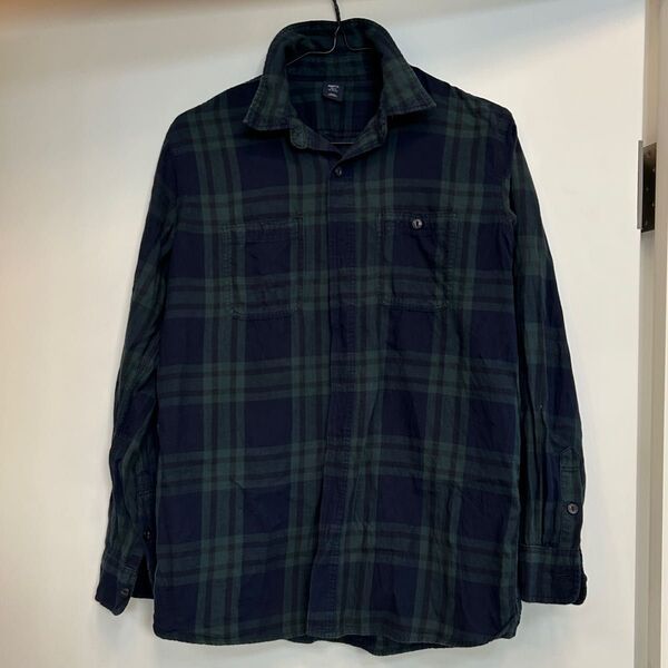 チェック シャツ ネルシャツ 長袖 ギャップキッズ GAP kids 子供服 レディース 160cm