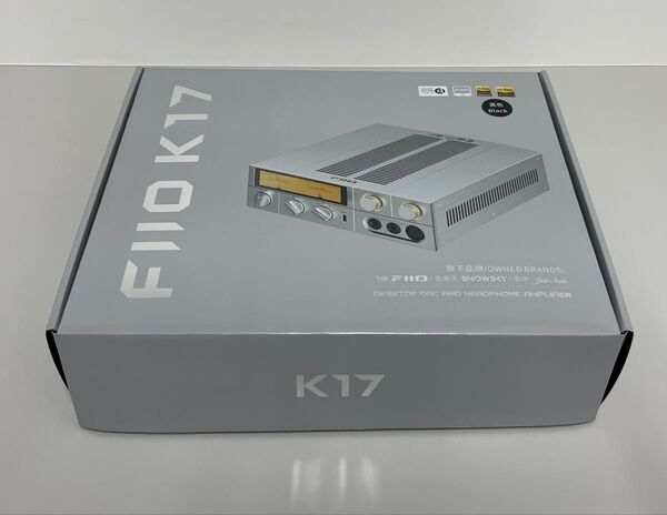 FiiO K17 デスクトップDAC&ヘッドホンアンプ ブラック
