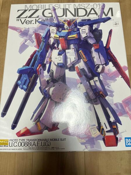 MG 1/100 ZZガンダム Ver.ka ダブルゼータ 機動戦士ガンダムZZ ガンプラ