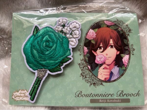 うたの☆プリンスさまっ♪ 寿嶺二 QUARTET NIGHT 刺繍バッジ 美品 グッズ