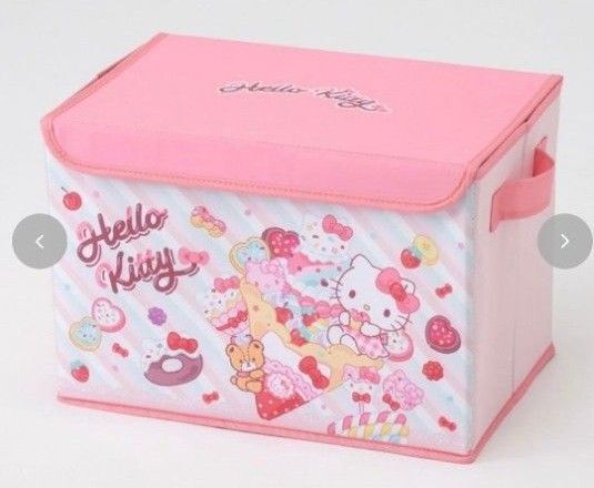 ハローキティ フタ付き収納ボックス 収納ケース サンリオ しまむら