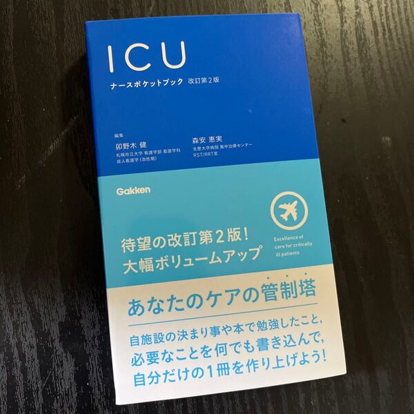 ICUナースポケットブック (改訂第2版) 卯野木健/編集 森安恵実