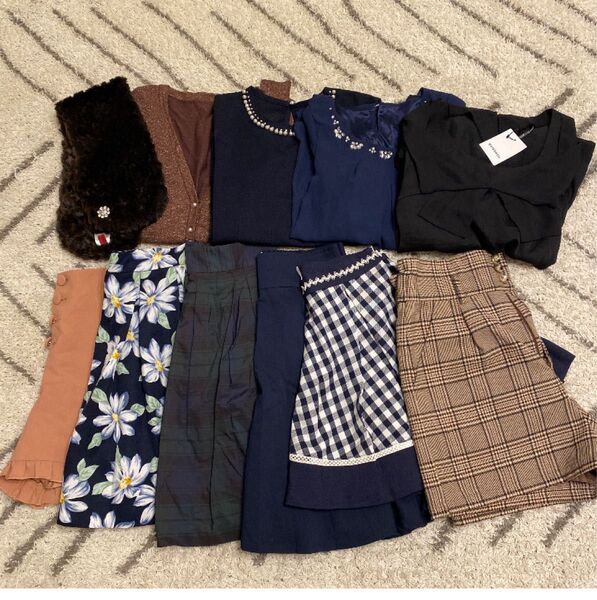 レディース服 まとめ売り 11点 トップス スカート ティペット