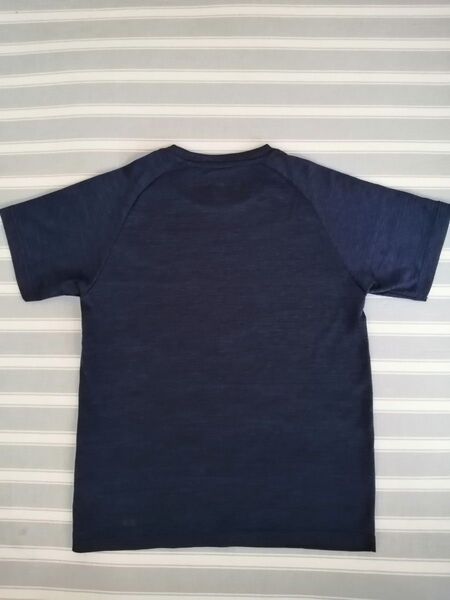 ユニクロ UNIQLO ドライEXクルーネック Tシャツ 140 ネイビー