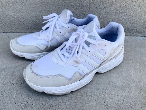 美品 アディダス オリジナルス adidas ADIDAS originals YUNG-96 27.5cm スニーカー ホワイト