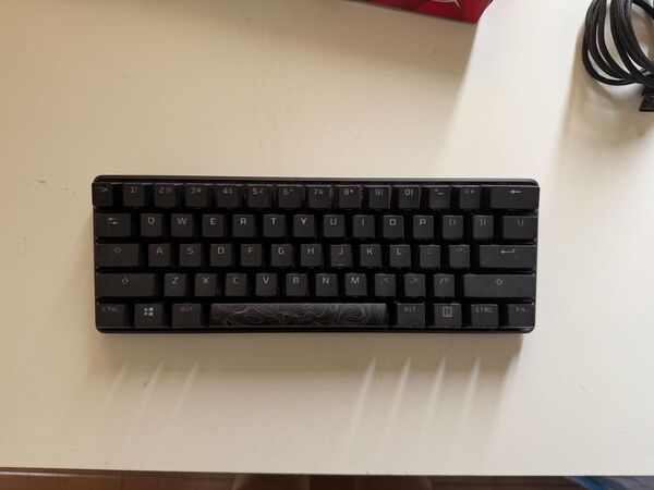 HyperX Alloy Origins 60 小型RGBメカニカルゲーミングキーボード 60%レイアウト HyperXスイッチ
