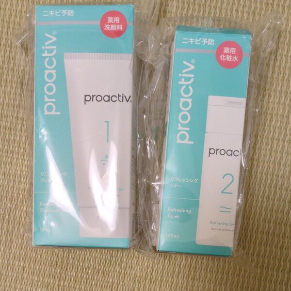 Proactiv 薬用洗顔料 化粧水 2個セット ニキビ予防