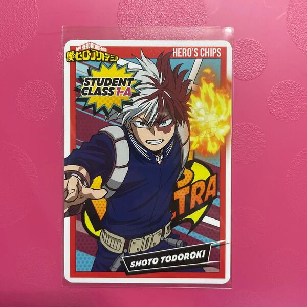 僕のヒーローアカデミア ヒロアカ ヒーローズチップ カード 轟焦凍