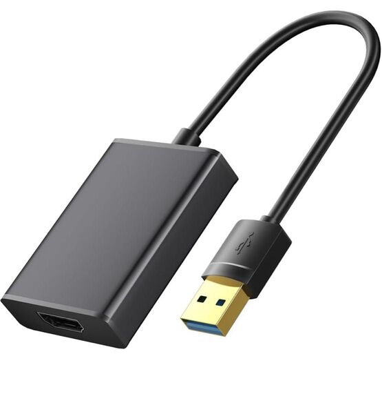 USB HDMI 変換アダプタ USB3.0 変換 ケーブル 内蔵 ディスプレイ HDMI ケーブル USB 変換