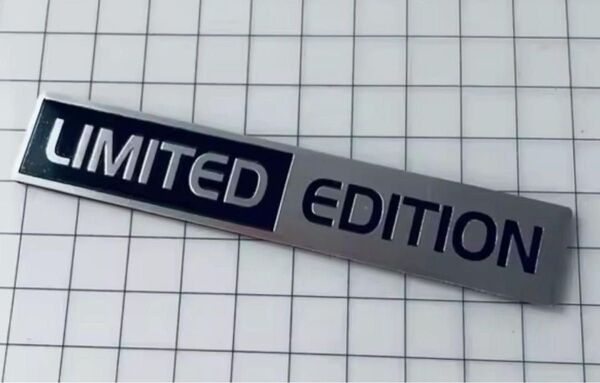 LIMITED EDITION リミテッドエディション エンブレム 亜鉛合金製 車 ステッカー シール 3Dメタル 汎用