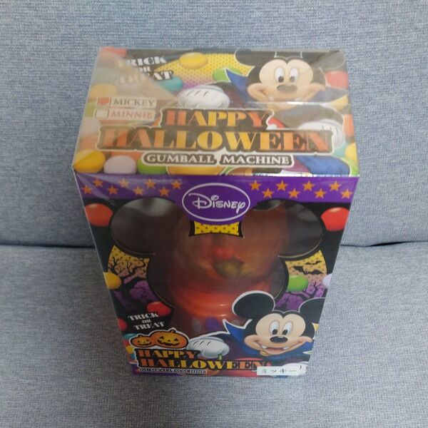 【新品未使用】Disney ハロウィン ガムボールマシン ミッキー