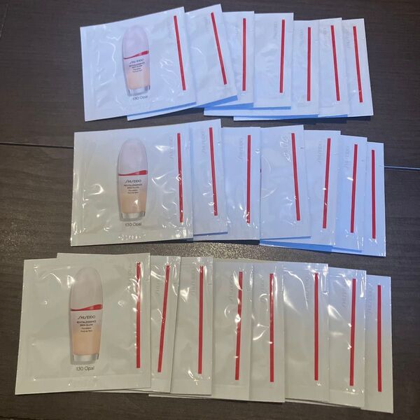 資生堂 SHISEIDO エッセンス スキングロウ ファンデーション サンプル130 Opal 1mlX22包