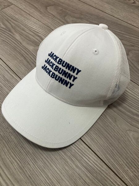 JACK BUNNY ジャックバニー メッシュキャップ 白