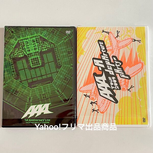 AAA 1st Anniversary Live 日本武道館 初回盤 A depArture pArty DVD ライブ