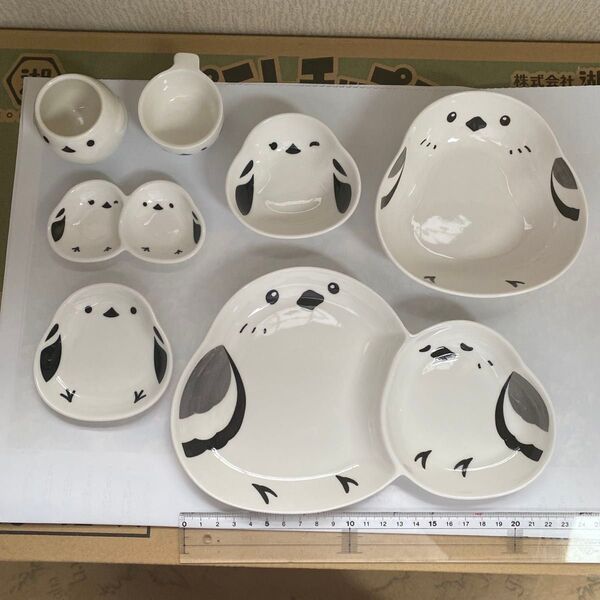 シマエナガ 食器セット 7点 新品未使用