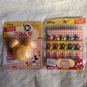 ミッキーごはん型&ピック 2点セット