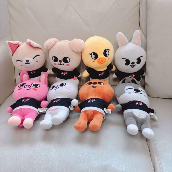 早い者勝ちオマケ付straykidsストレイキッズスキズぬいぐるみセットSKZ