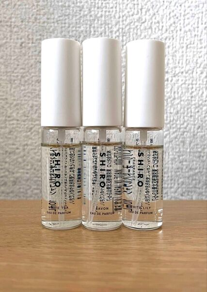 SHIRO オードパルファンセット 10mL×3
