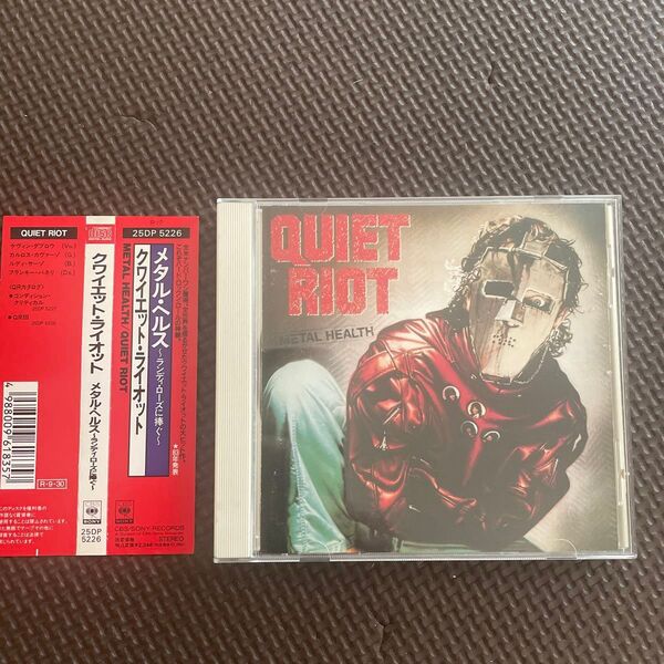 ※帯付 旧規格 CD※QUIET RIOT クワイエットライオット/METAL HEALTH メタルヘルス〜ランディローズに捧ぐ