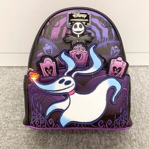ゼロ リュック ラウンジフライ ナイトメアビフォアクリスマス ディズニー loungefly Disney ジャック サリー