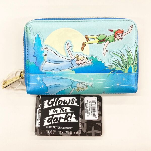 ピーターパン 財布 カードケース ラウンジフライ ディズニー ティンカーベル loungefly Disney ウェンディ