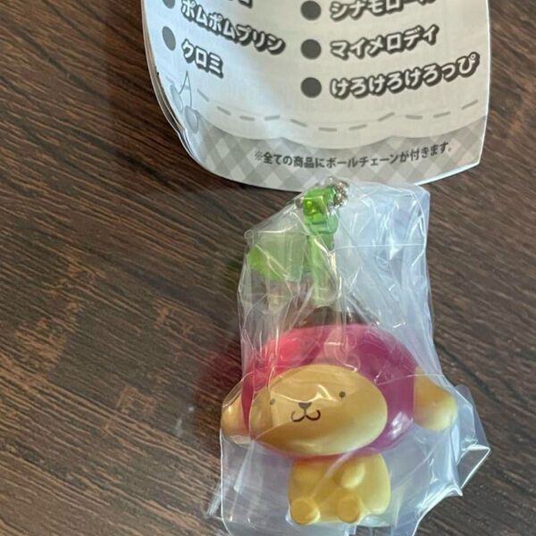 サンリオ ガチャ カプセルトイ なかよしさくらんぼスイング ポムポムプリン