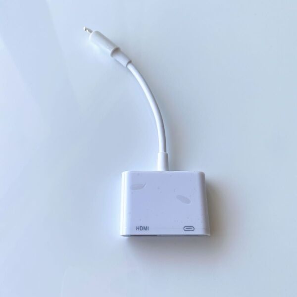 Lightning HDMI 変換ケーブル AVアダプタ iPhone