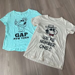 160 スヌーピー Tシャツ GAP UNIQLO
