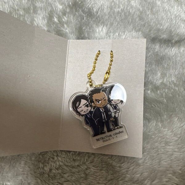 名探偵コナン ゆるスタ アクリルキーホルダー アクキー 缶バッジ 長野県警 高明
