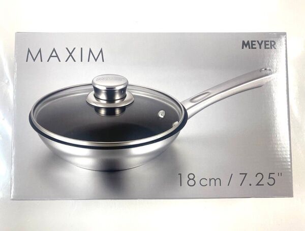 マイヤー マキシムSS 蓋付きフライパン18cm MEYER MXS-P18F
