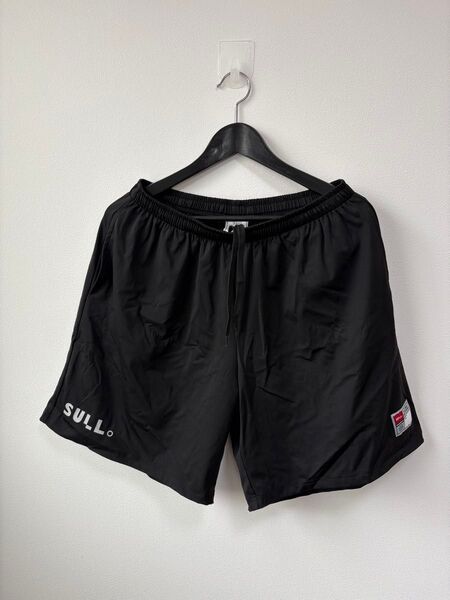 【XL】SULLO スージョ プラクティスパンツ ハーフパンツ ブラック 黒