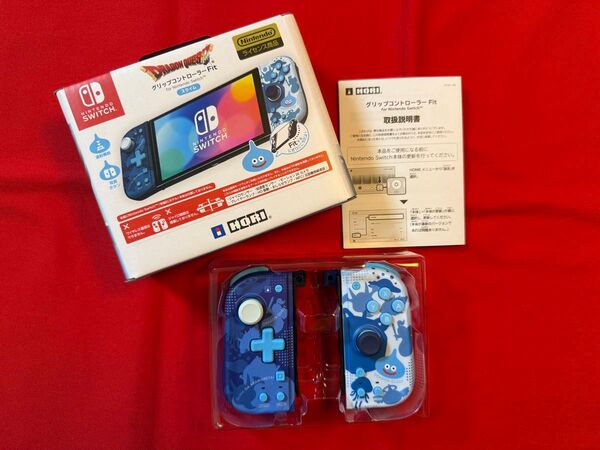 ホリ グリップコントローラー Fit for Nintendo Switch スライム 任天堂ライセンス商品 NSW-458